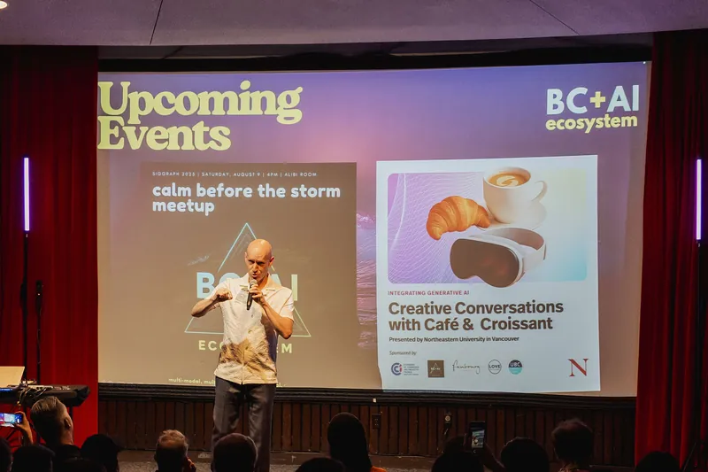 Vancouver AI Meetup — July 2025 — photo by Michelle Diamond