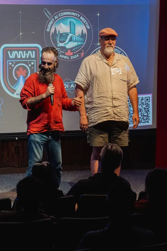 Vancouver AI Meetup — July 2025 — photo by Michelle Diamond