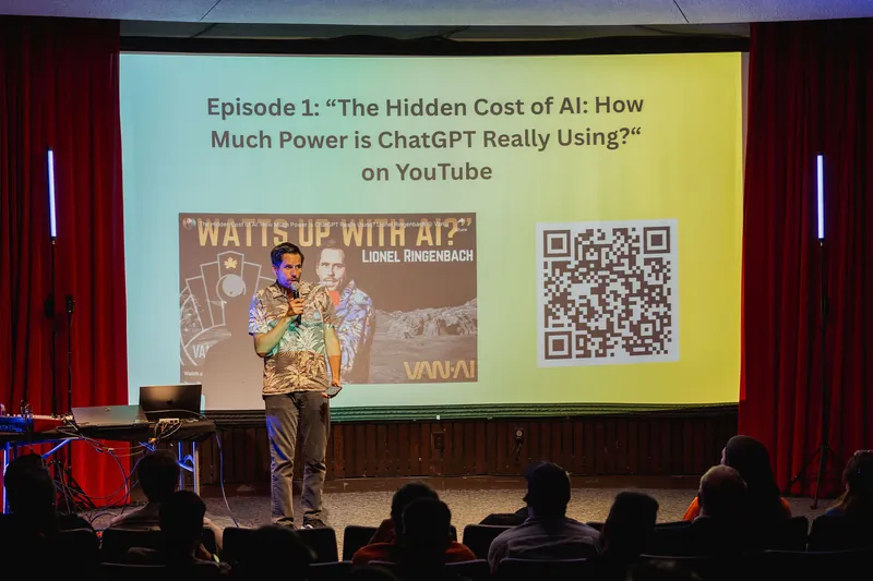 Vancouver AI Meetup — July 2025 — photo by Michelle Diamond