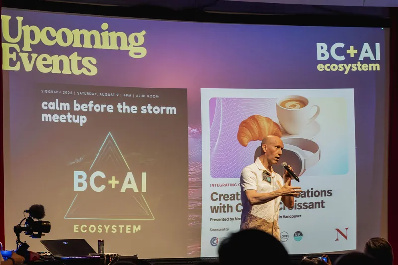 Vancouver AI Meetup — July 2025 — photo by Michelle Diamond