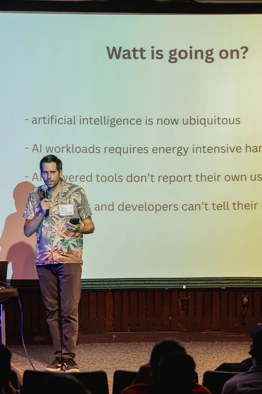 Vancouver AI Meetup — July 2025 — photo by Michelle Diamond