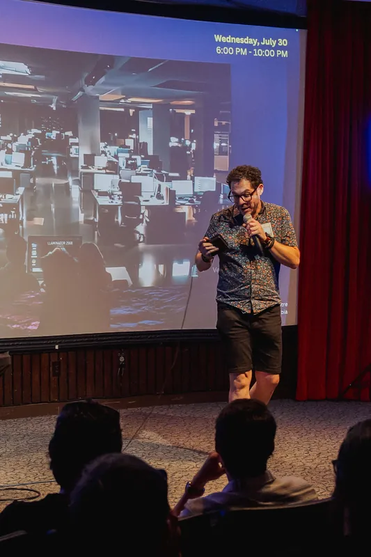 Vancouver AI Meetup — July 2025 — photo by Michelle Diamond