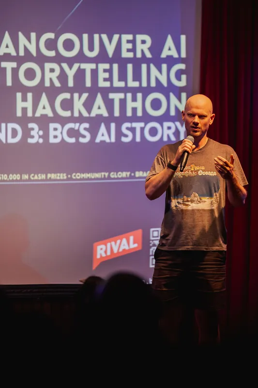 Vancouver AI Meetup — July 2025 — photo by Michelle Diamond