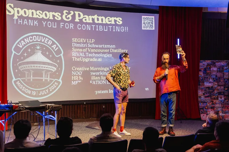 Vancouver AI Meetup — July 2025 — photo by Michelle Diamond