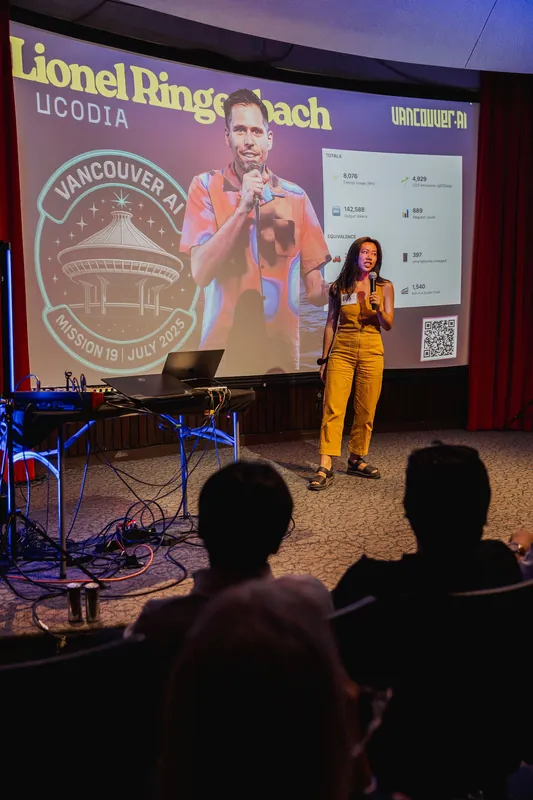 Vancouver AI Meetup — July 2025 — photo by Michelle Diamond