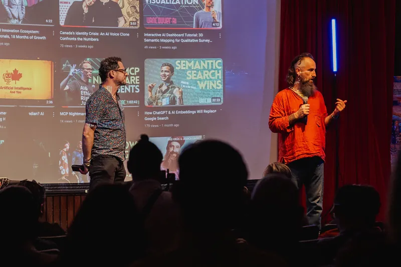 Vancouver AI Meetup — July 2025 — photo by Michelle Diamond