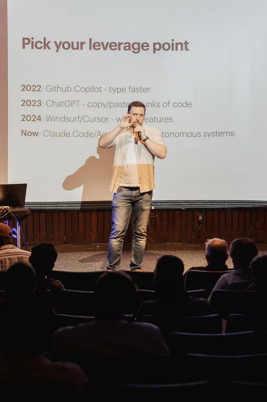 Vancouver AI Meetup — July 2025 — photo by Michelle Diamond