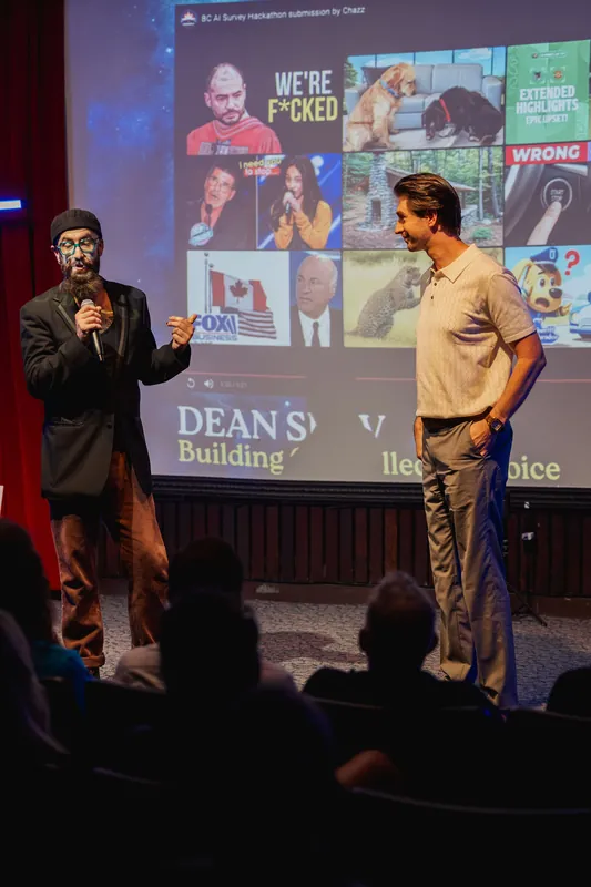 Vancouver AI Meetup - August 2025 — photo by Michelle Diamond
