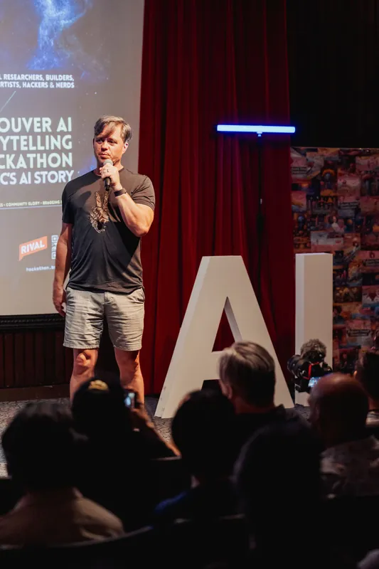 Vancouver AI Meetup - August 2025 — photo by Michelle Diamond