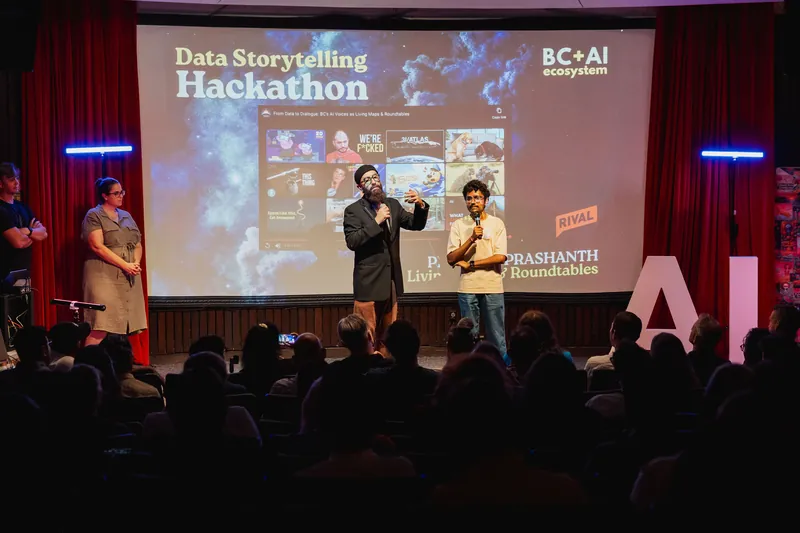 Vancouver AI Meetup - August 2025 — photo by Michelle Diamond