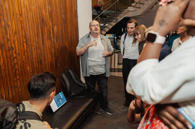 Vancouver AI Meetup - August 2025 — photo by Michelle Diamond