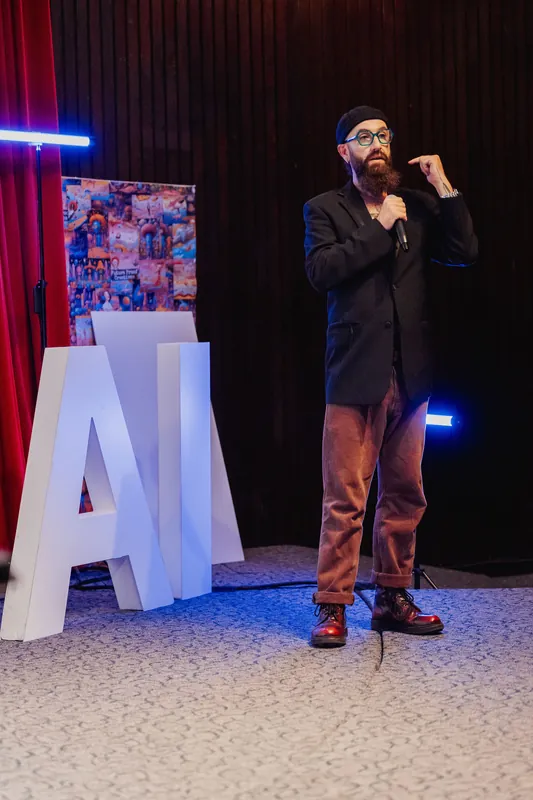 Vancouver AI Meetup - August 2025 — photo by Michelle Diamond