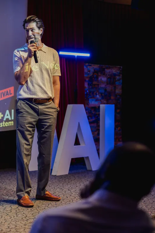 Vancouver AI Meetup - August 2025 — photo by Michelle Diamond