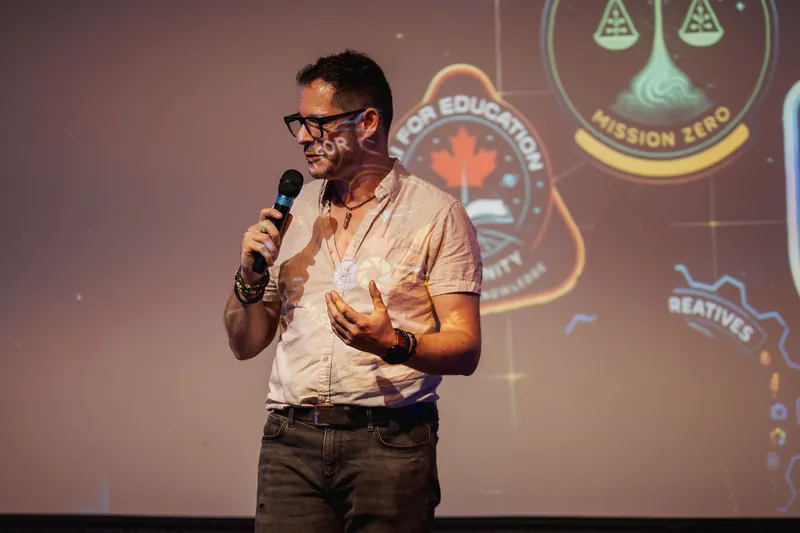 Vancouver AI Meetup - August 2025 — photo by Michelle Diamond