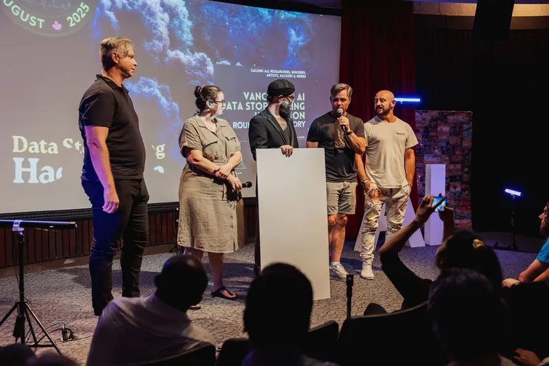 Vancouver AI Meetup - August 2025 — photo by Michelle Diamond