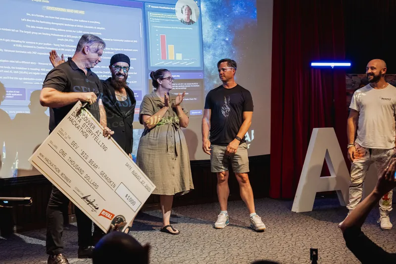 Vancouver AI Meetup - August 2025 — photo by Michelle Diamond