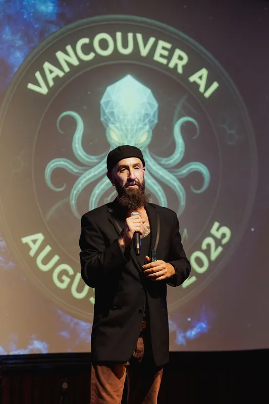 Vancouver AI Meetup - August 2025 — photo by Michelle Diamond