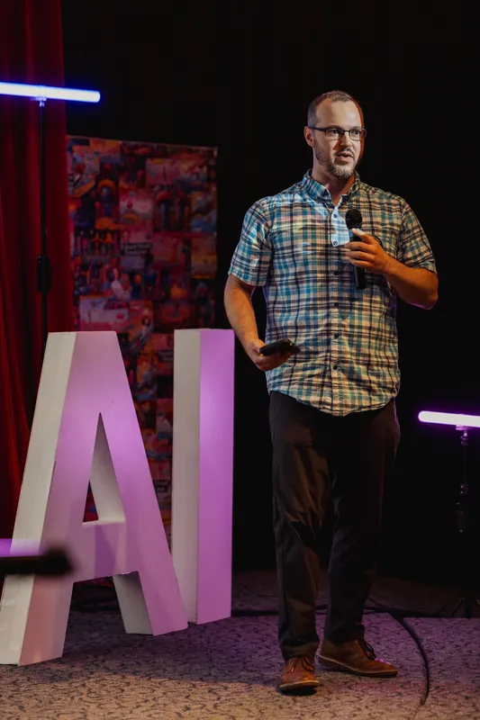 Vancouver AI Meetup - August 2025 — photo by Michelle Diamond