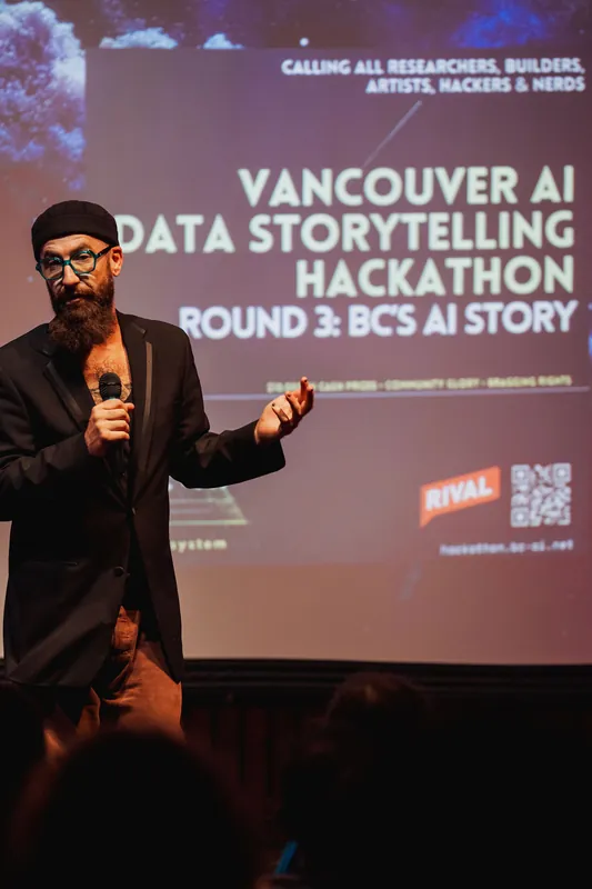 Vancouver AI Meetup - August 2025 — photo by Michelle Diamond
