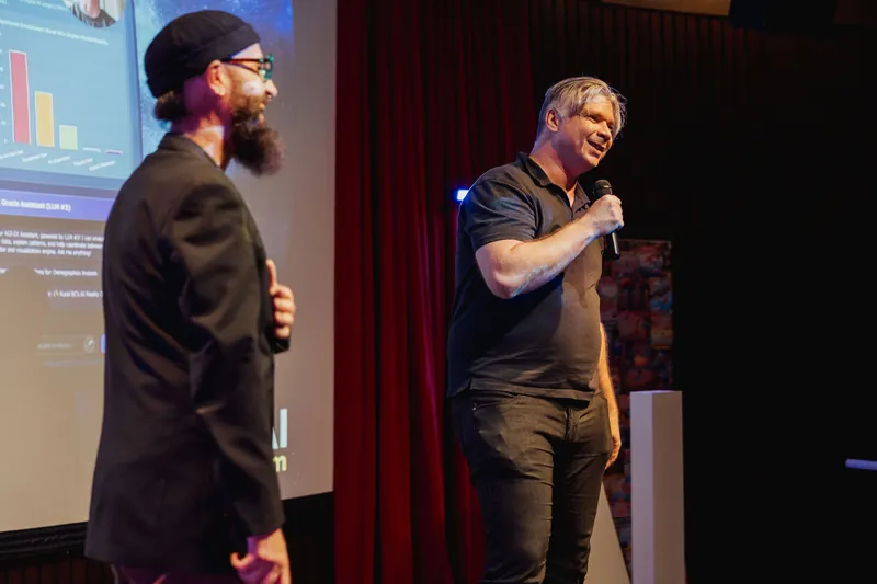 Vancouver AI Meetup - August 2025 — photo by Michelle Diamond
