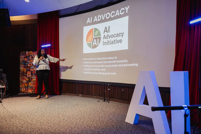 Vancouver AI Meetup - August 2025 — photo by Michelle Diamond