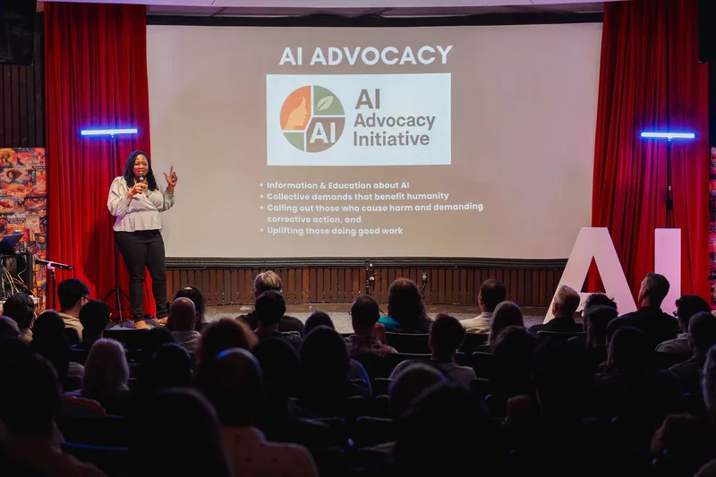 Vancouver AI Meetup - August 2025 — photo by Michelle Diamond