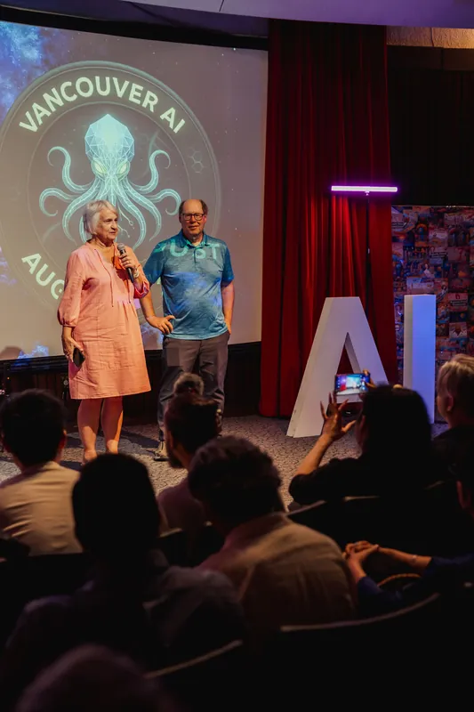 Vancouver AI Meetup - August 2025 — photo by Michelle Diamond