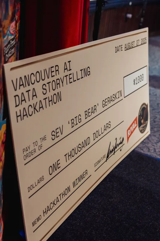 Vancouver AI Meetup - August 2025 — photo by Michelle Diamond