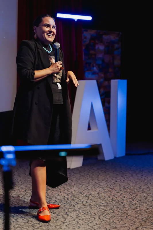 Vancouver AI Meetup - August 2025 — photo by Michelle Diamond