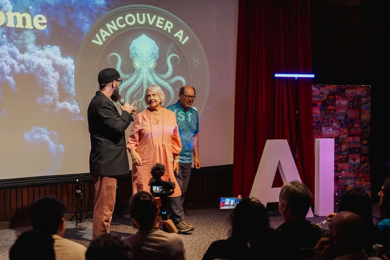 Vancouver AI Meetup - August 2025 — photo by Michelle Diamond