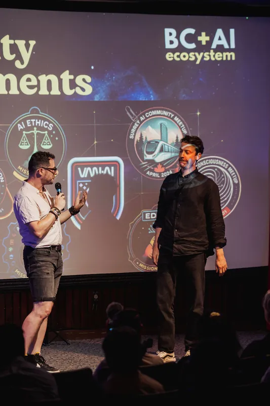 Vancouver AI Meetup - August 2025 — photo by Michelle Diamond