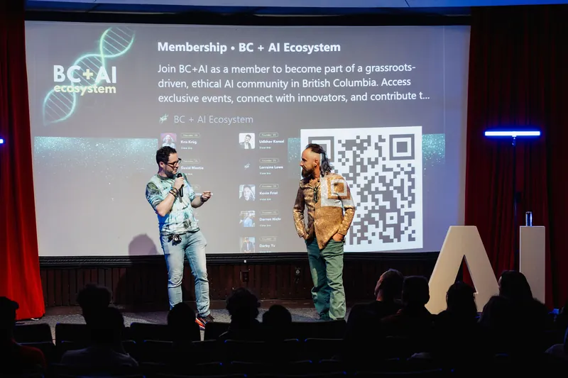 Vancouver AI Meetup — September 2025 — photo by Michelle Diamond