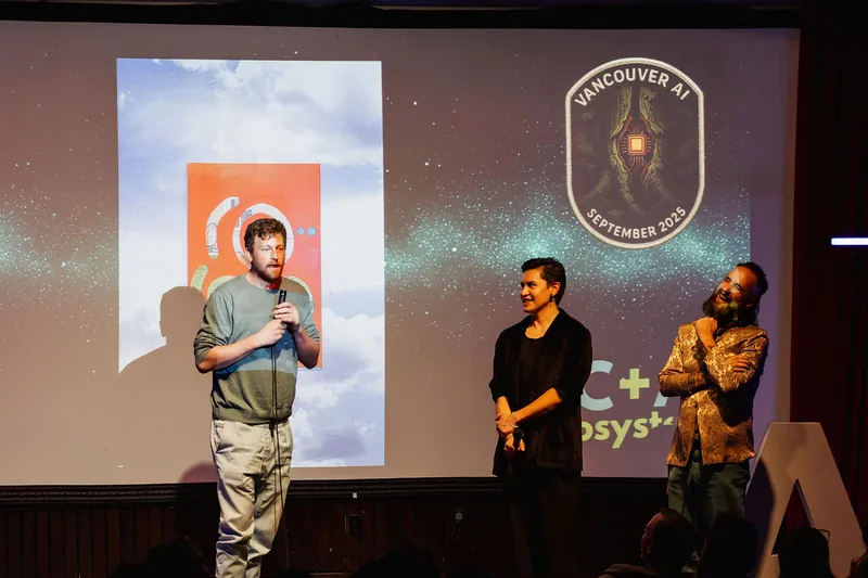 Vancouver AI Meetup — September 2025 — photo by Michelle Diamond