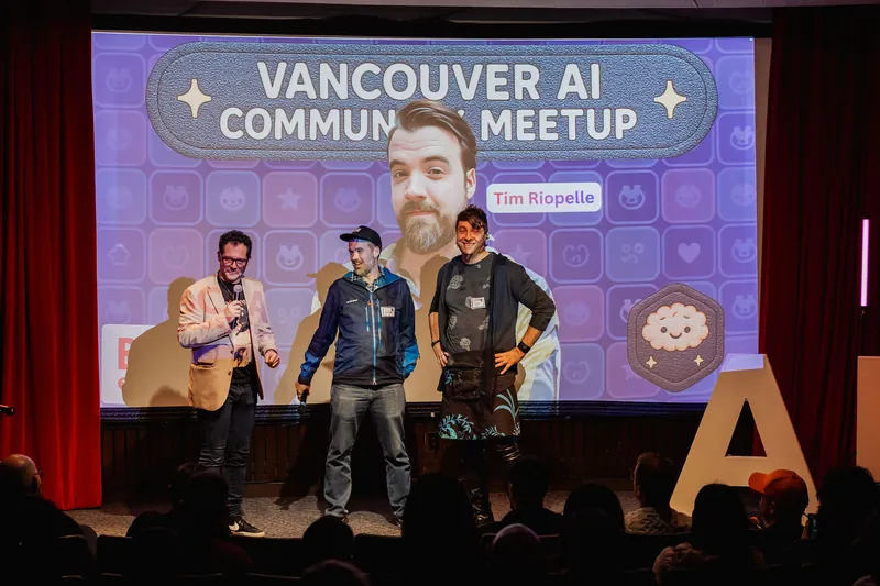 Vancouver AI Meetup - October 2025 — photo by Michelle Diamond