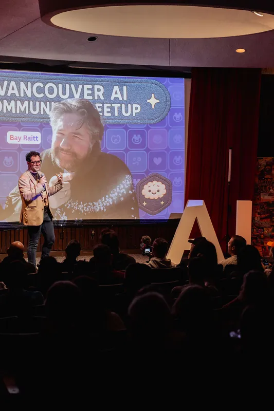 Vancouver AI Meetup - October 2025 — photo by Michelle Diamond