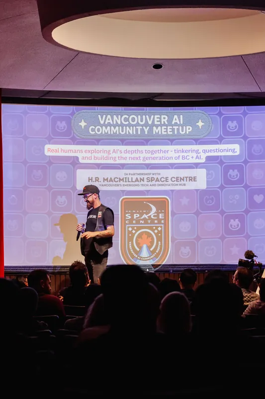Vancouver AI Meetup - October 2025 — photo by Michelle Diamond