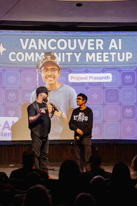 Vancouver AI Meetup - October 2025 — photo by Michelle Diamond