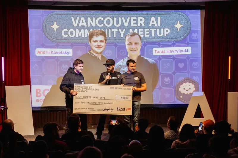 Vancouver AI Meetup - October 2025 — photo by Michelle Diamond