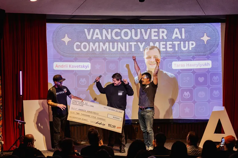 Vancouver AI Meetup - October 2025 — photo by Michelle Diamond