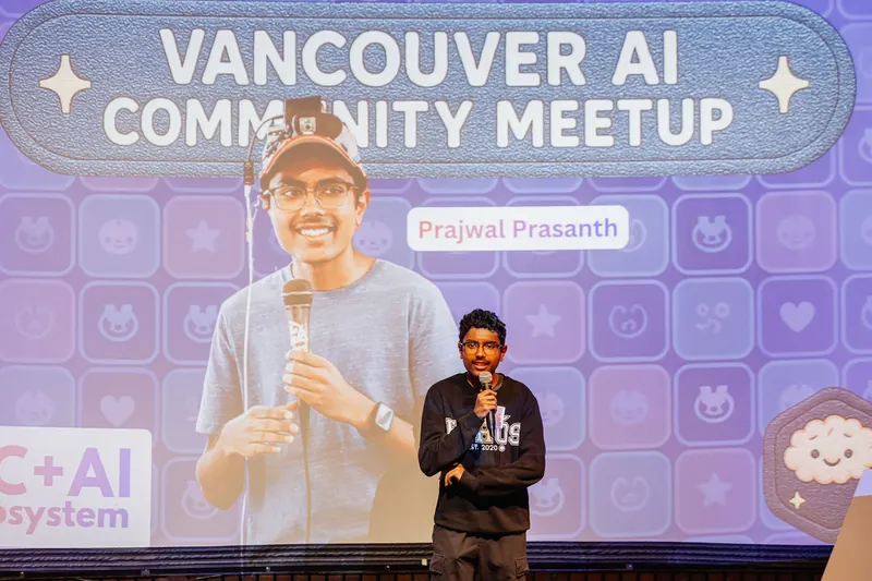 Vancouver AI Meetup - October 2025 — photo by Michelle Diamond