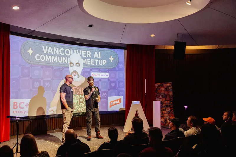 Vancouver AI Meetup - October 2025 — photo by Michelle Diamond