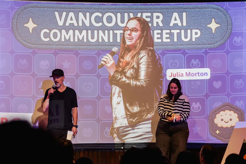 Vancouver AI Meetup - October 2025 — photo by Michelle Diamond