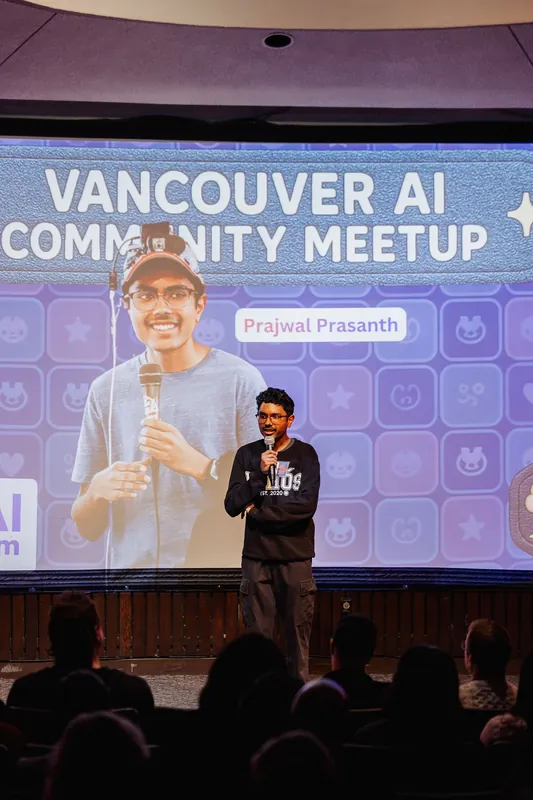 Vancouver AI Meetup - October 2025 — photo by Michelle Diamond