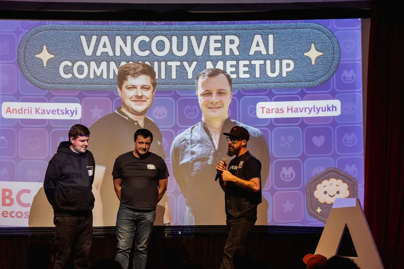 Vancouver AI Meetup - October 2025 — photo by Michelle Diamond