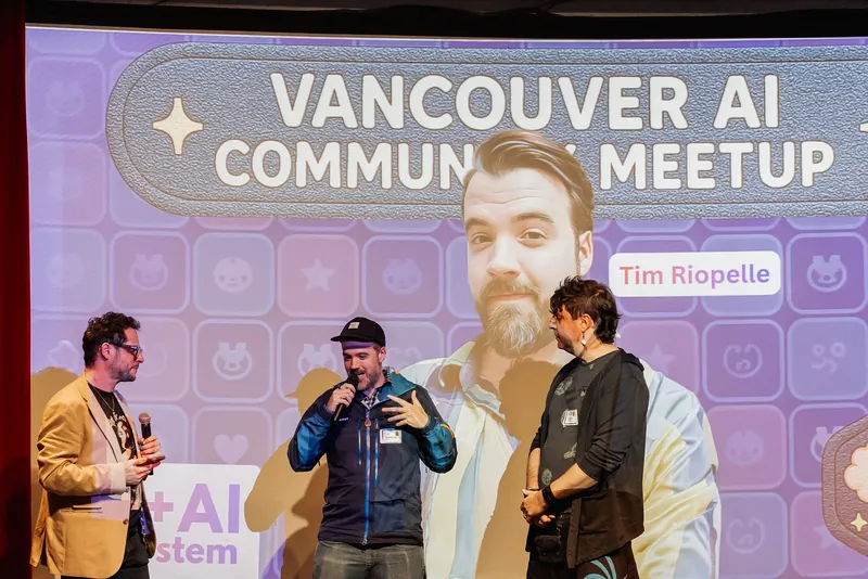 Vancouver AI Meetup - October 2025 — photo by Michelle Diamond