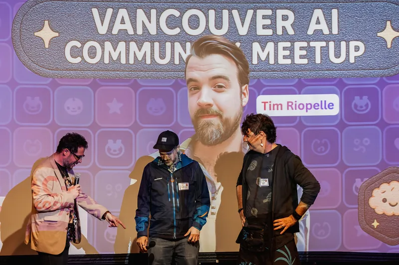 Vancouver AI Meetup - October 2025 — photo by Michelle Diamond