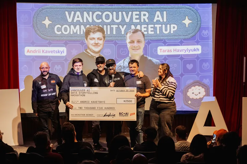 Vancouver AI Meetup - October 2025 — photo by Michelle Diamond
