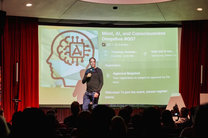 Vancouver AI Meetup - October 2025 — photo by Michelle Diamond