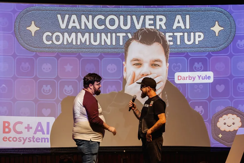 Vancouver AI Meetup - October 2025 — photo by Michelle Diamond