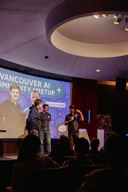 Vancouver AI Meetup - October 2025 — photo by Michelle Diamond